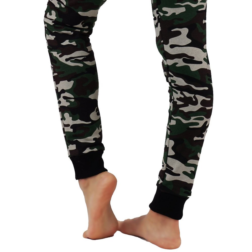 Camouflage Joggers Sweatpants with Pockets - Picture 3 of 4